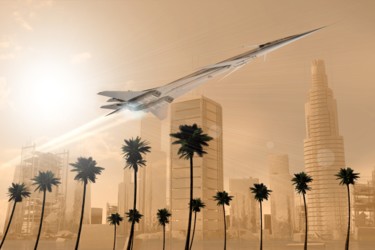 "RST644 NEW LOS ANGE…" başlıklı Dijital Sanat Samuel De Cruz tarafından, Orijinal sanat, 3D modelleme
