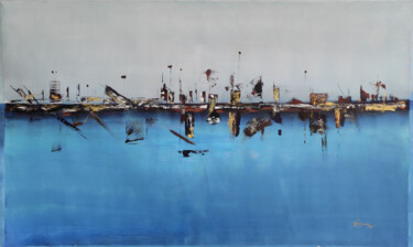 Malarstwo zatytułowany „Abstract 9” autorstwa Sanjay P, Oryginalna praca, Akryl
