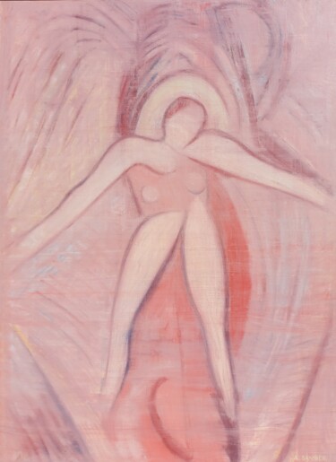 Pintura intitulada "Marie-José" por Sannier Alain, Obras de arte originais, Óleo