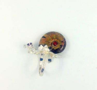 제목이 "Ammonite"인 디자인 Sapir Gelman로, 원작, 반지