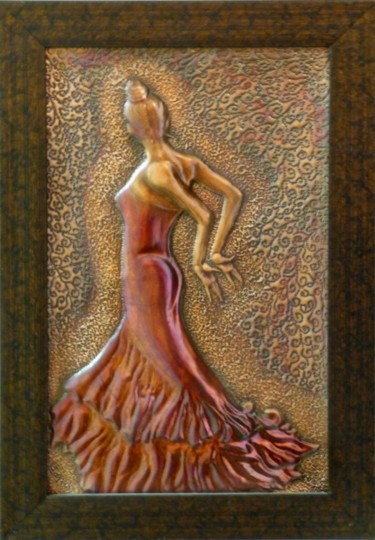 Design mit dem Titel "Flamenco dancer.jpg" von Sapir Gelman, Original-Kunstwerk