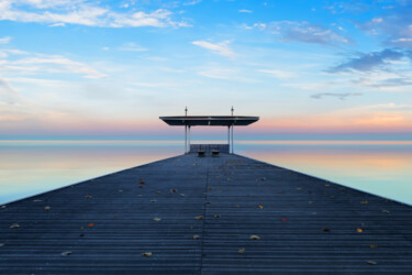 Photographie intitulée "Ponton" par Sara Fraysse, Œuvre d'art originale, Photographie numérique