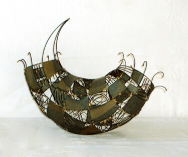 Sculpture intitulée "Sc.forme abstraite" par Sarah François, Œuvre d'art originale, Métaux