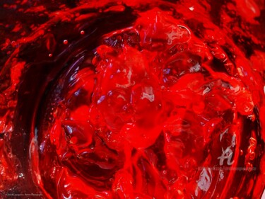 Photographie intitulée "Rouge Gourmand" par Sarah Leseigneur, Œuvre d'art originale, Photographie numérique
