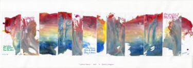 Pittura intitolato "Libérez l'amour" da Sarah Leseigneur, Opera d'arte originale, Gouache