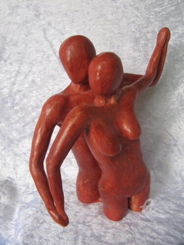 Escultura titulada "Sculpture "Ondulati…" por Sarcie, Obra de arte original, Terracota