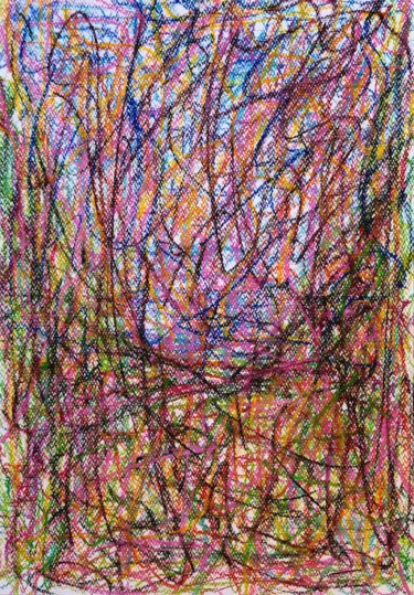 Картина под названием "N.° 5 Outside Perce…" - Fatima Sardinha, Подлинное произведение искусства, Пастель Установлен на Стек…
