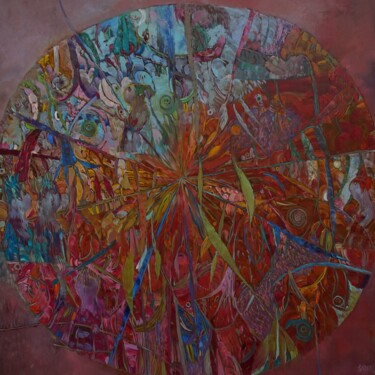 Картина под названием "Carousel" - Šarūnas Šarkauskas, Подлинное произведение искусства, Масло