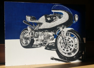 제목이 "Ducati Pantah Offic…"인 미술작품 Schascia로, 원작, 아크릴