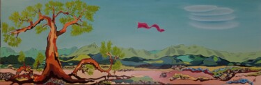 Картина под названием "Walking In the wild…" - Patricia Schmitzer, Подлинное произведение искусства, Масло Установлен на Дер…