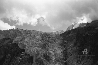 Fotografie mit dem Titel "Glacier d'Argentièr…" von Scott Gregory Banner, Original-Kunstwerk, Analog Fotografie