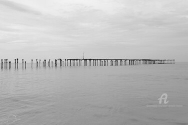 Fotografia zatytułowany „Jetty ruins - Allep…” autorstwa Scott Gregory Banner, Oryginalna praca, Fotografia cyfrowa