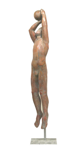 Sculpture titled "Aspiration" by Alexander Eremin, Original Artwork, Wood