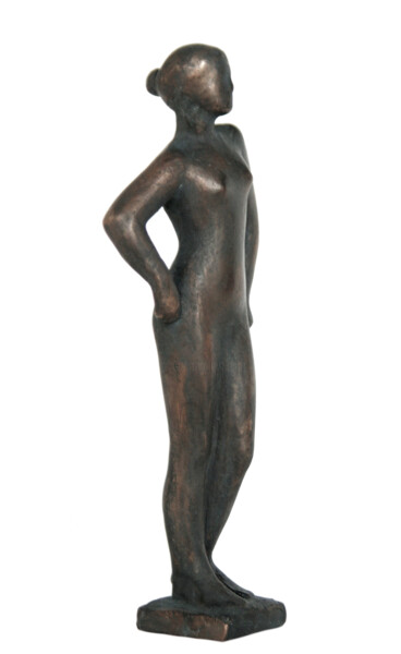 Скульптура под названием "Warmup" - Alexander Eremin, Подлинное произведение искусства, Бронза