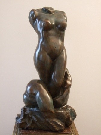 Sculpture intitulée "désir de femme" par Leonor Luis, Œuvre d'art originale
