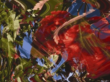 Arte digital titulada "Autumnation 10" por Kenneth Grzesik, Obra de arte original, Pintura Digital