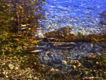 Digital Arts titled "Autumnism 6" by Kenneth Grzesik, Original Artwork, Digital Painting