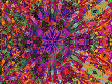 Digital Arts titled "Abstract Spring 14" by Kenneth Grzesik, Original Artwork, Digital Painting