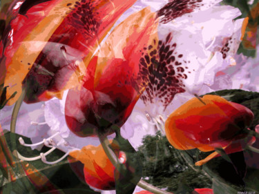 「Organic Spring 10」というタイトルのデジタルアーツ Kenneth Grzesikによって, オリジナルのアートワーク, デジタル絵画