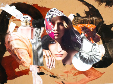 Collages titled "Fashion Victims / S…" by Sebastian Herrling, Original Artwork, Collages