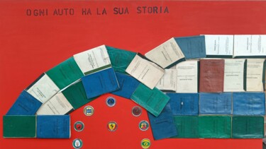 Design mit dem Titel "Storie ad uso colle…" von Sebastian Sa, Original-Kunstwerk, Zubehör