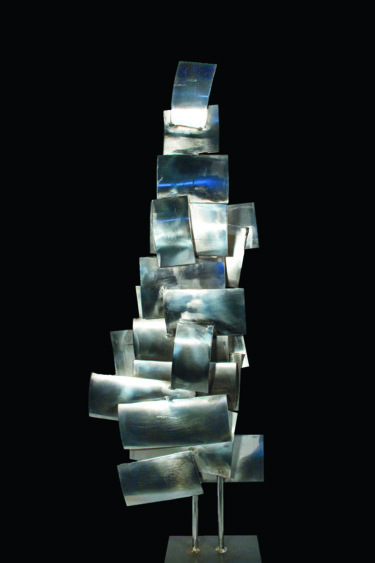 Скульптура под названием "Les Voiles" - Jivko Sedlarski, Подлинное произведение искусства, Нержавеющая сталь