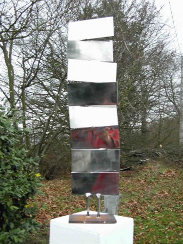 Sculpture intitulée "Asier14" par Jivko Sedlarski, Œuvre d'art originale, Métaux
