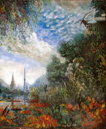 Картина под названием "Born in a dream." - Александр Журавлёв, Подлинное произведение искусства, Другой