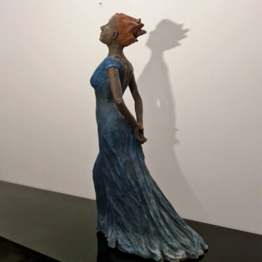 Sculpture titled "Gaïa" by Sel Sculpture, Original Artwork, Terra cotta