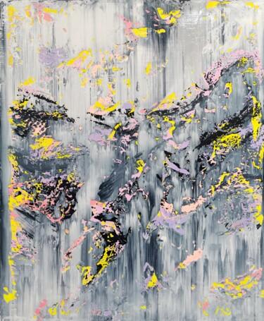 Картина под названием "Abstract 2216" - Alex Senchenko, Подлинное произведение искусства, Акрил Установлен на Деревянная рам…