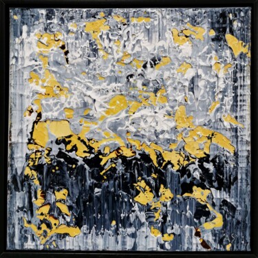 Картина под названием "Abstract 2231" - Alex Senchenko, Подлинное произведение искусства, Акрил Установлен на Деревянная рам…