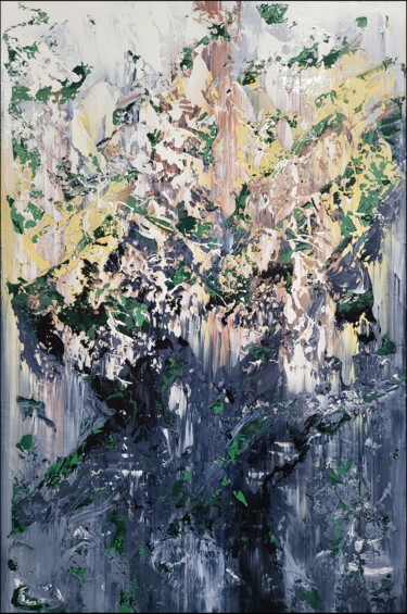 Pittura intitolato "Abstract 2333" da Alex Senchenko, Opera d'arte originale, Acrilico Montato su Telaio per barella in legno