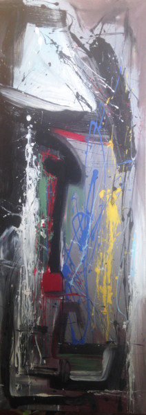 Peinture intitulée "abstraction-n-t.jpg" par Serge Berry, Œuvre d'art originale, Acrylique
