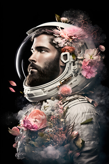 数字艺术 标题为“Cosmos pop 10” 由Serge Gualini, 原创艺术品, AI生成的图像