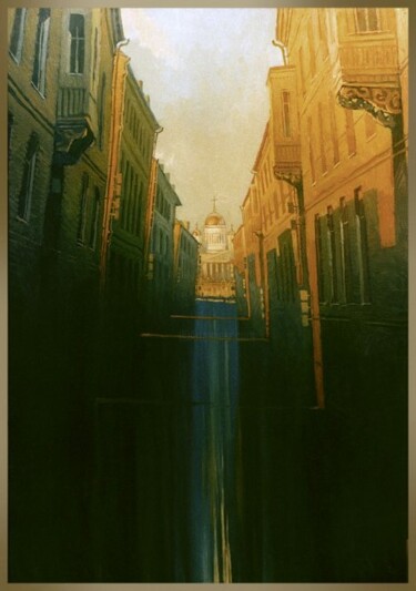 Malarstwo zatytułowany „" The road to templ…” autorstwa Serge Ivantsov, Oryginalna praca