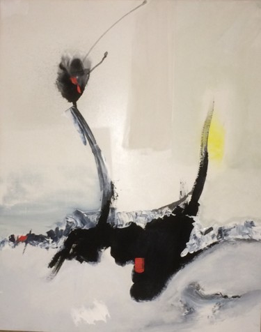 Peinture intitulée "Un souffle dans la…" par Serge Sarrat, Œuvre d'art originale, Acrylique