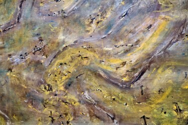 Картина под названием "Mont d'or" - Serge Leroux, Подлинное произведение искусства, Акрил