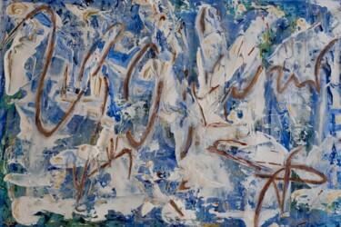 Pittura intitolato "Lacets" da Serge Leroux, Opera d'arte originale, Acrilico