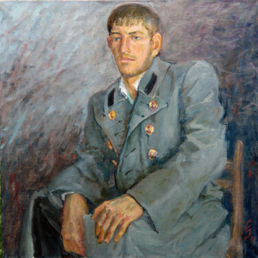 Malerei mit dem Titel "Yegor" von Sergey Sovkov, Original-Kunstwerk, Öl