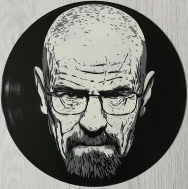 Peinture intitulée "Walter White" par Sérgio Clemente, Œuvre d'art originale, Acrylique