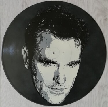 Malarstwo zatytułowany „Morrissey from The…” autorstwa Sérgio Clemente, Oryginalna praca, Akryl