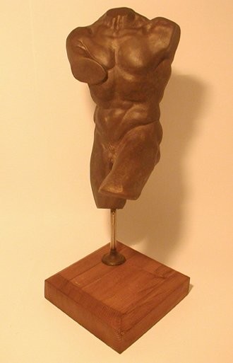 Sculpture titled "TORSOuomo" by Sergio Monterosso, Original Artwork