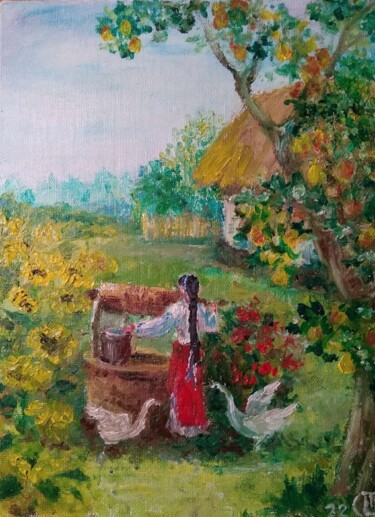 绘画 标题为“Peinture à l'huile…” 由Sergiy Tsymbalov, 原创艺术品, 油