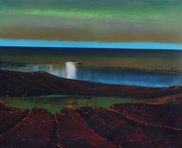 Картина под названием "Abandoned Land" - Serguei Borodouline, Подлинное произведение искусства, Масло