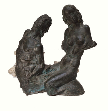 Sculptuur getiteld "Prisoners of love" door Serhii Brylov, Origineel Kunstwerk, Bronzen