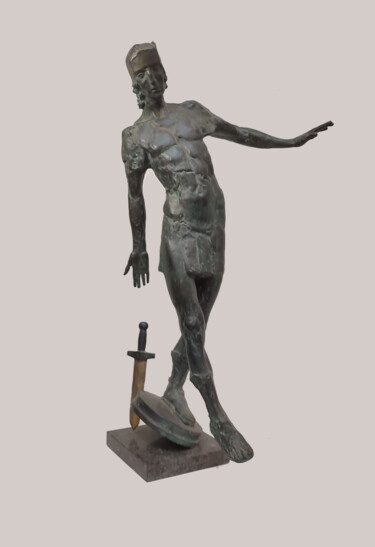 Sculpture titled "Alternative" by Serhii Brylov, Original Artwork, Bronze