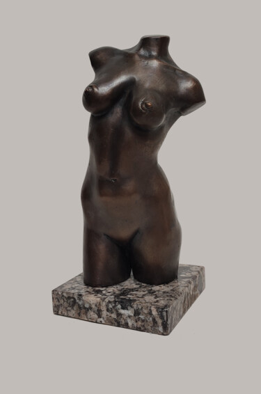 Γλυπτική με τίτλο "Female torso" από Serhii Brylov, Αυθεντικά έργα τέχνης, Πέτρα