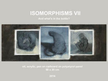 Ζωγραφική με τίτλο "ISOMORPHISMS VII" από Sergii Shkoliar, Αυθεντικά έργα τέχνης, Ακρυλικό Τοποθετήθηκε στο Άλλος άκαμπτος π…