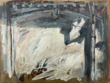 Pittura intitolato "" The Drain"" da Marina Shavyrina-Shkoliar, Opera d'arte originale, Olio Montato su Telaio per barella i…