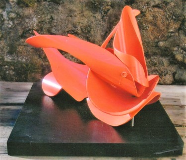 Sculpture intitulée "Sculpture abstraite…" par Servin, Œuvre d'art originale, Plastique